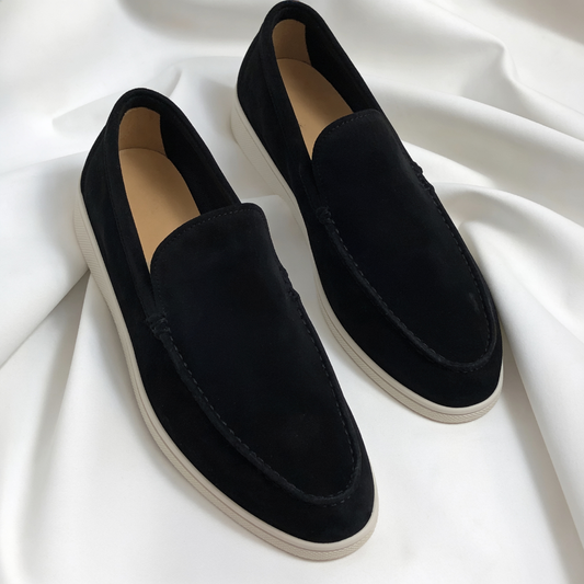 Raúl - Elegantes mocasines de ante