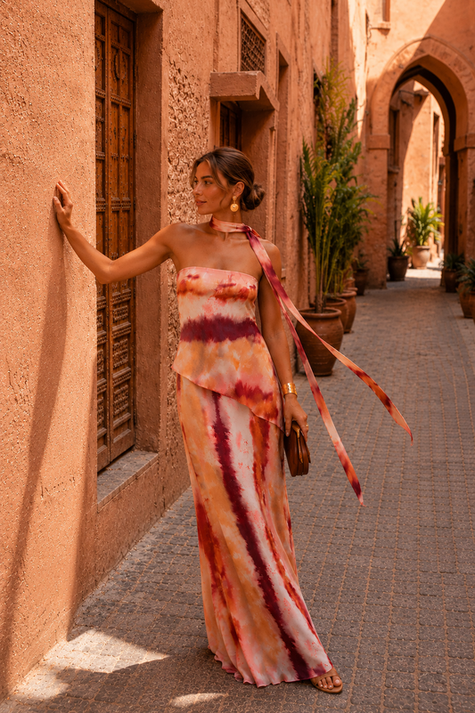 Adriana - Vestido Amalfi: Elegancia y frescura para cualquier ocasión