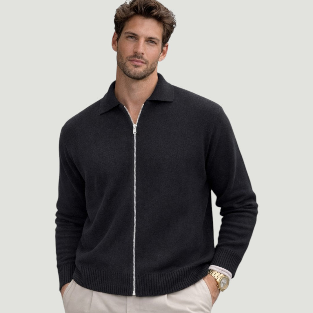 Nico - Cárdigan Polo Zip