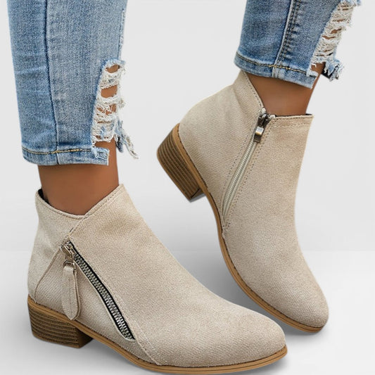 Jimena - Botines Elegantes con Tacón