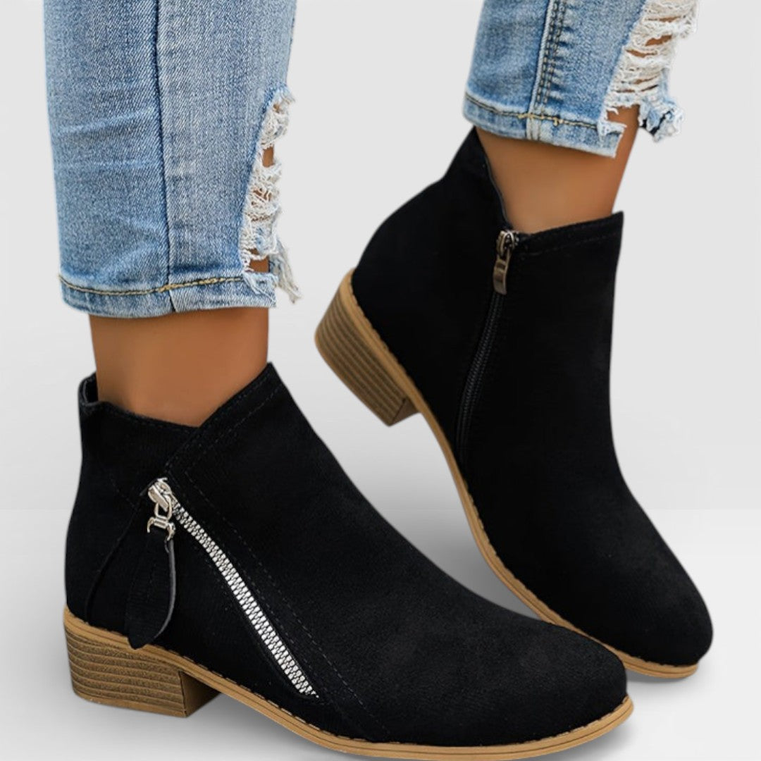 Jimena - Botines Elegantes con Tacón
