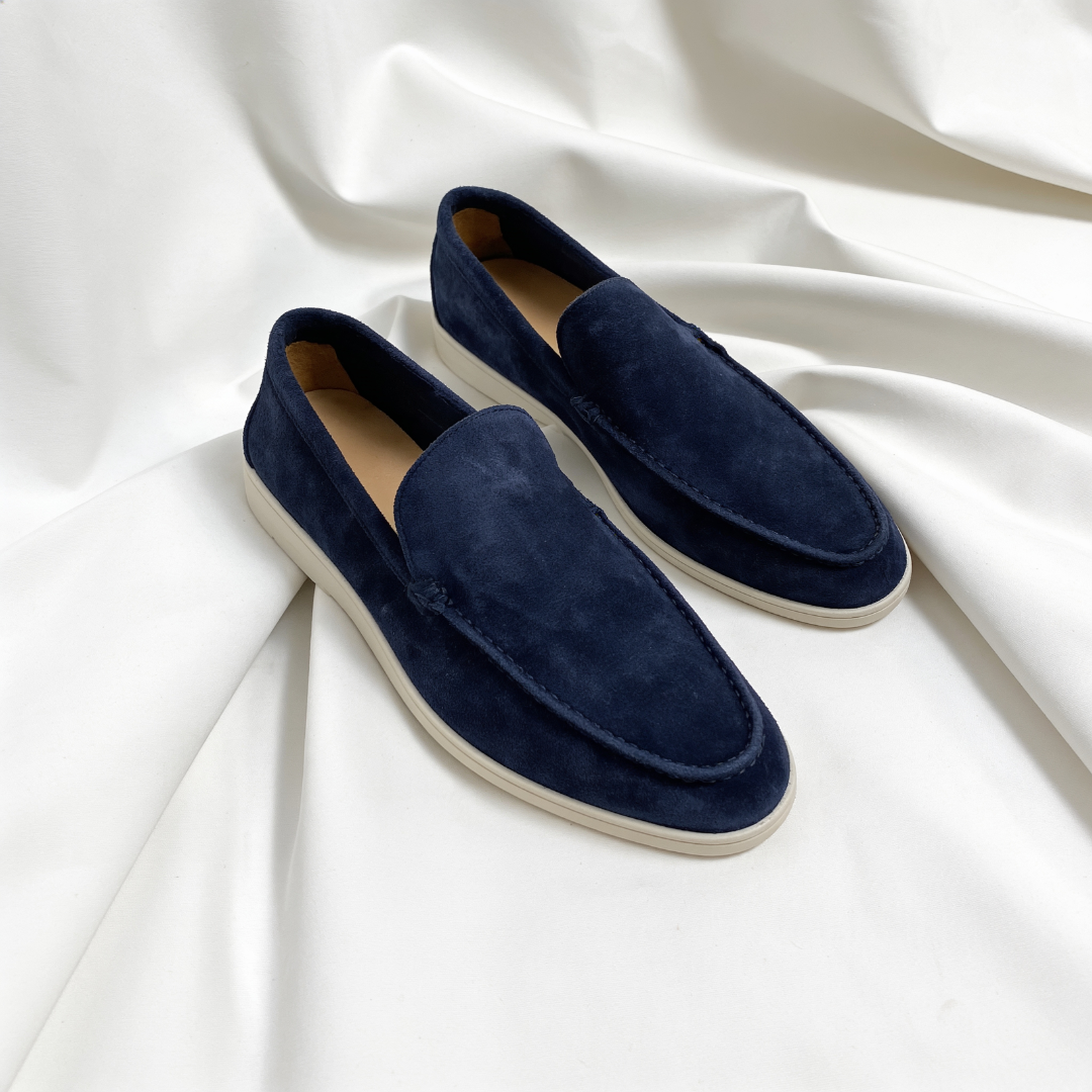 Raúl - Elegantes mocasines de ante