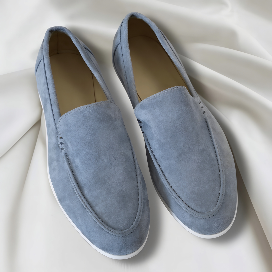 Raúl - Elegantes mocasines de ante