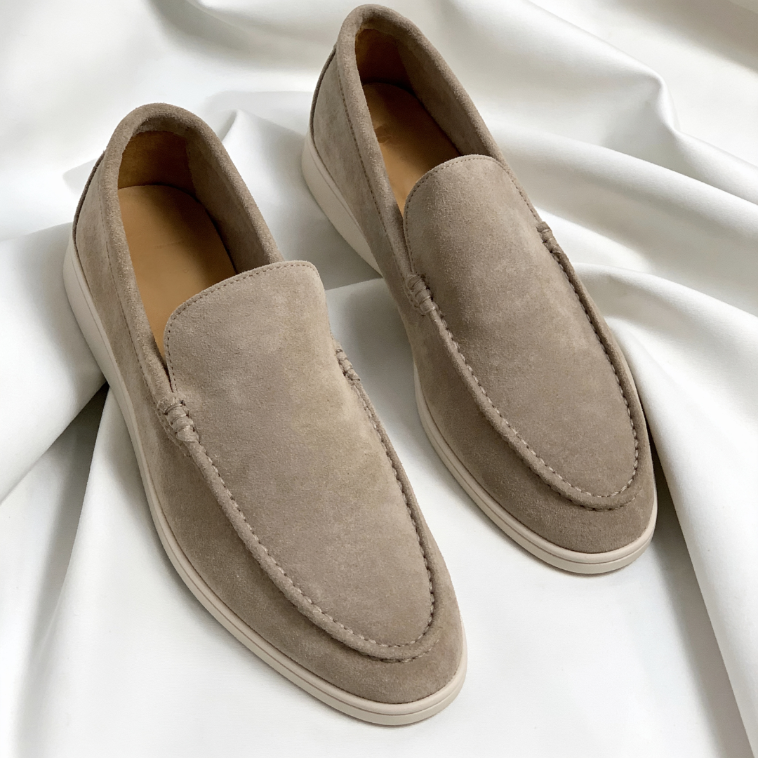 Raúl - Elegantes mocasines de ante