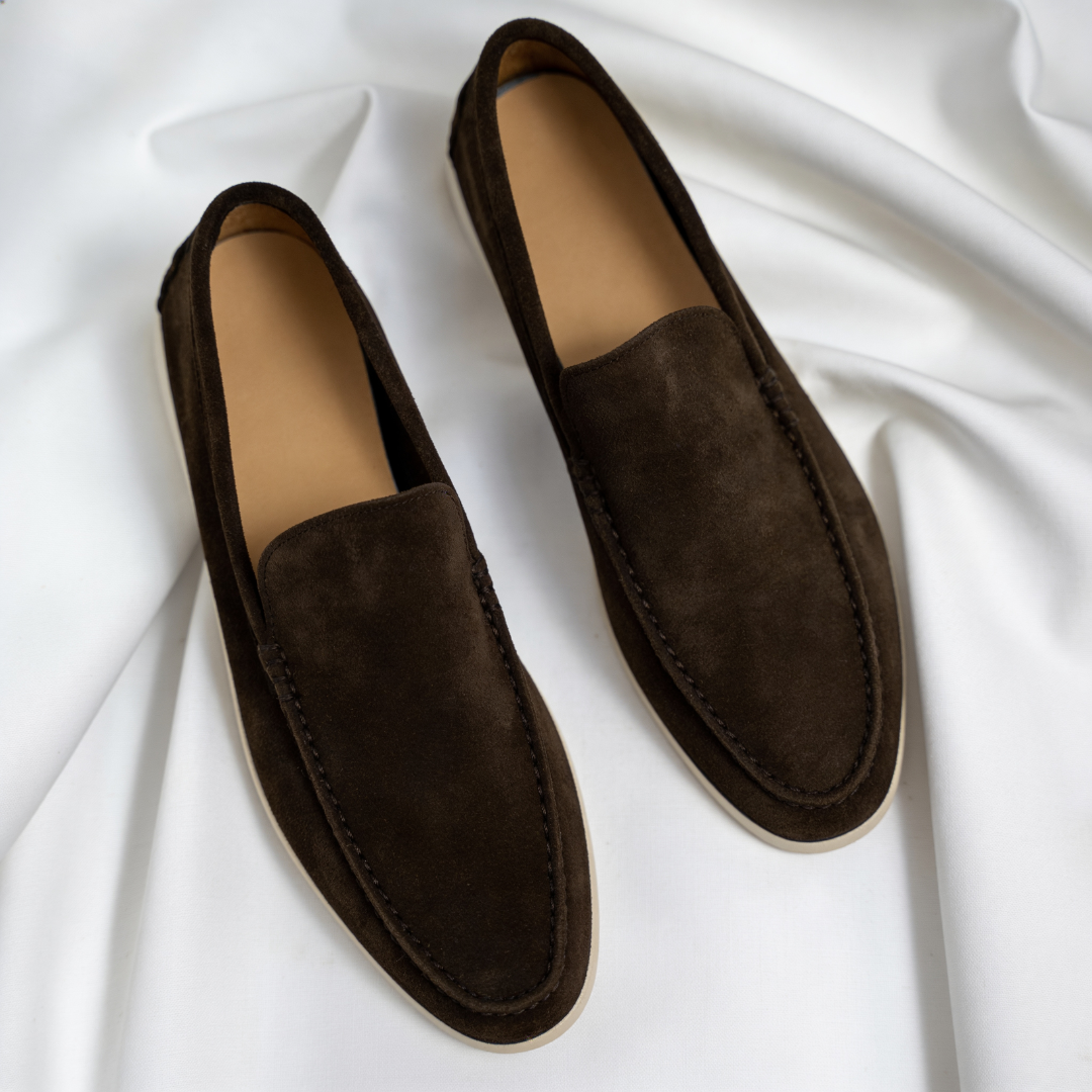 Raúl - Elegantes mocasines de ante