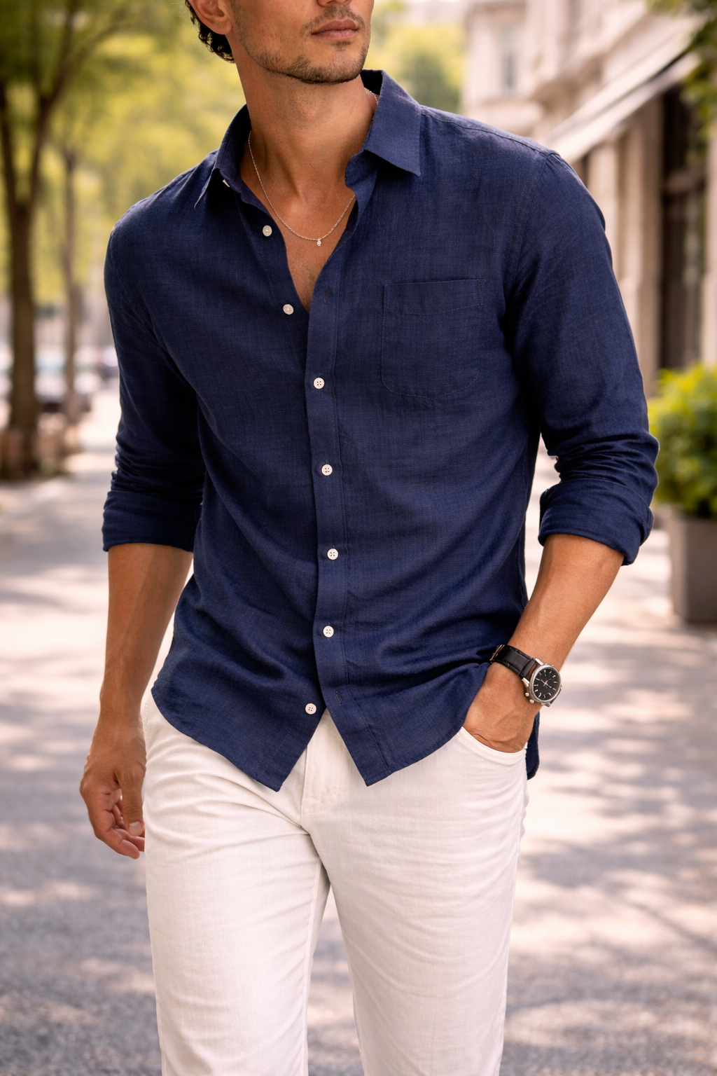 Martín - Camisa de Lino Esencial