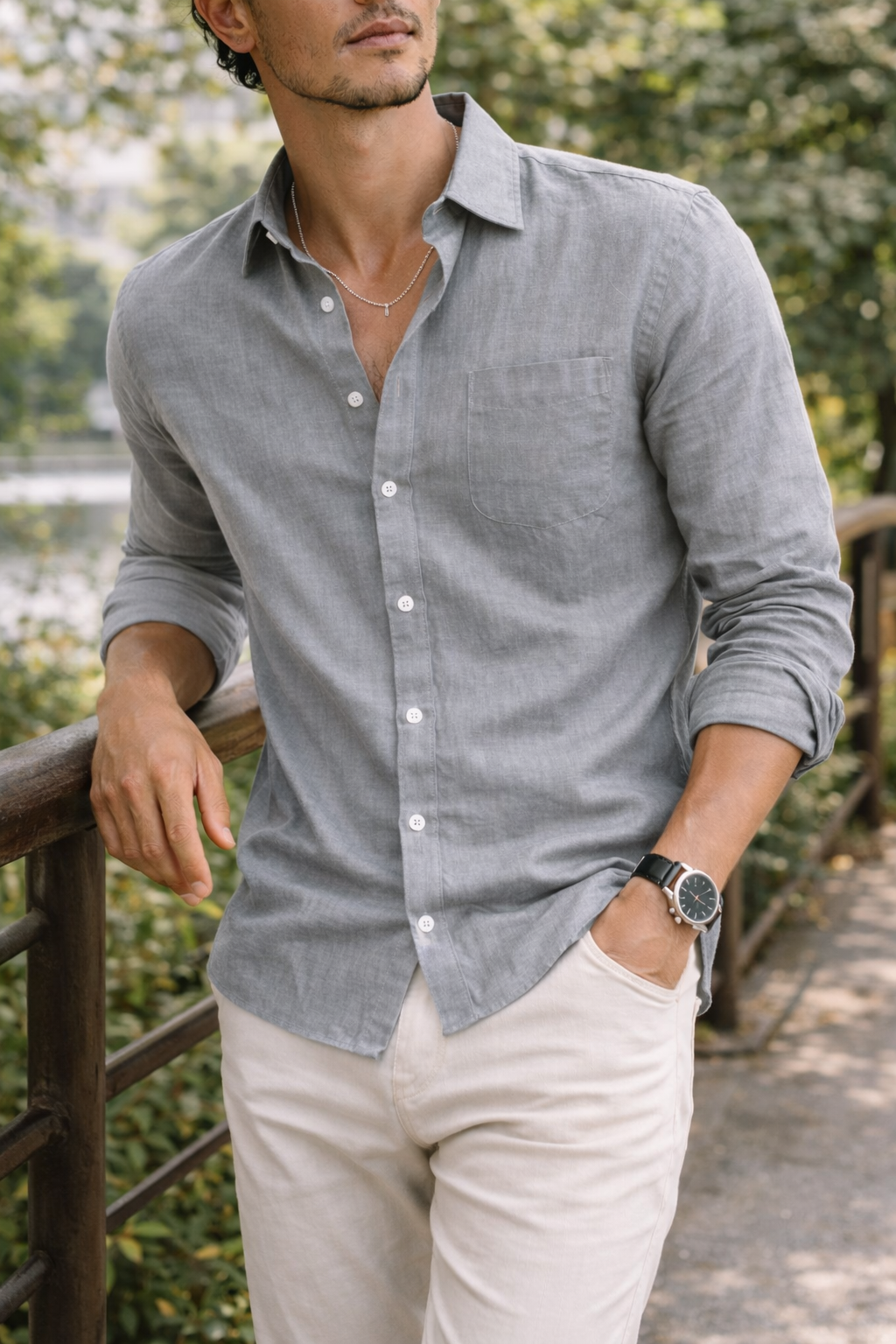 Martín - Camisa de Lino Esencial