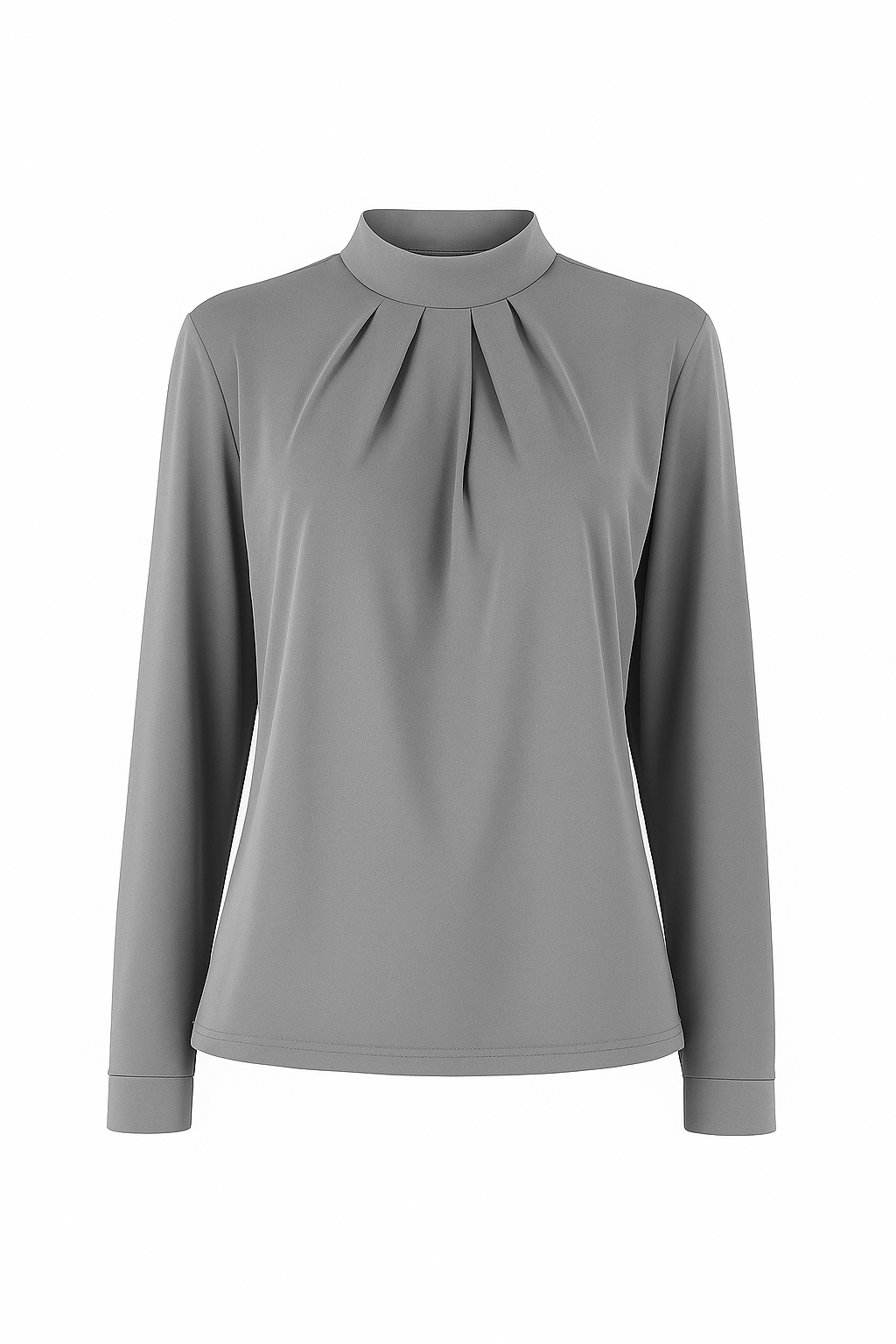 Bianca - Blusa elegante con detalle de cierre trasero