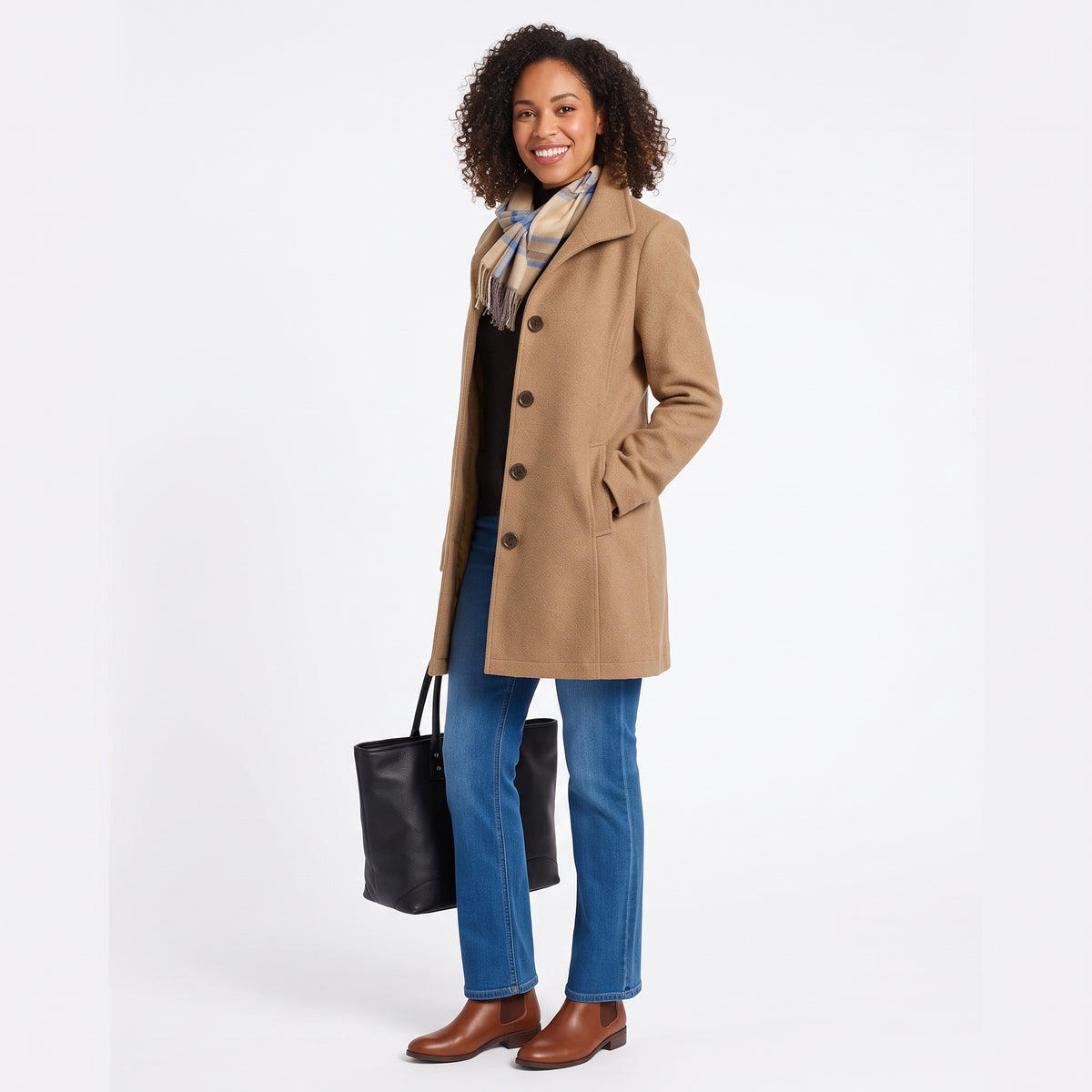 Emilia - Abrigo elegante de primavera