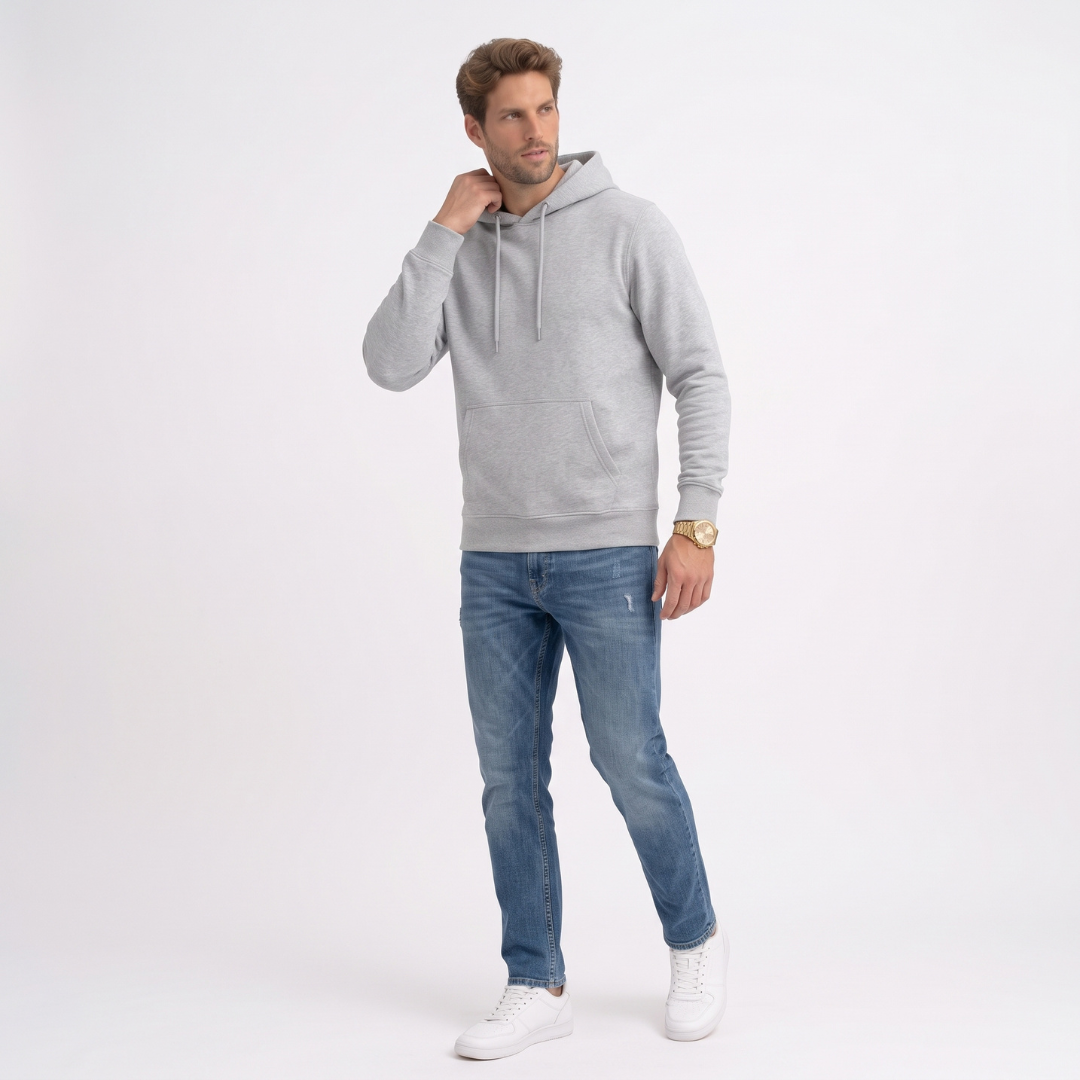 Santiago - Sudadera con capucha clean
