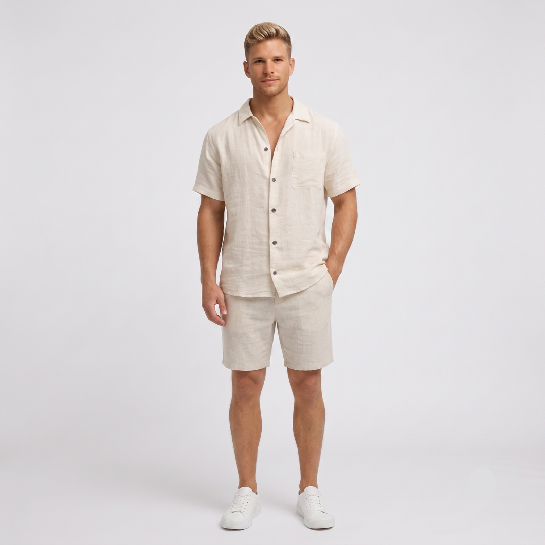 Javier – Conjunto Casual de Lino
