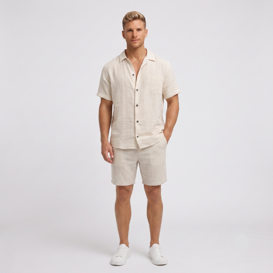 Javier – Conjunto Casual de Lino