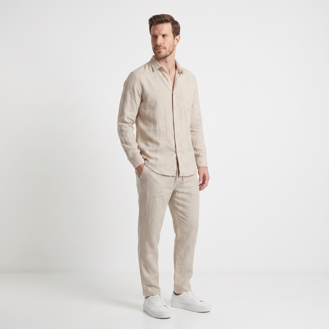 Manuel – Conjunto de Lino Slim Fit