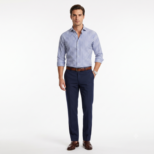 Alejandro – Camisa Roma Stripes