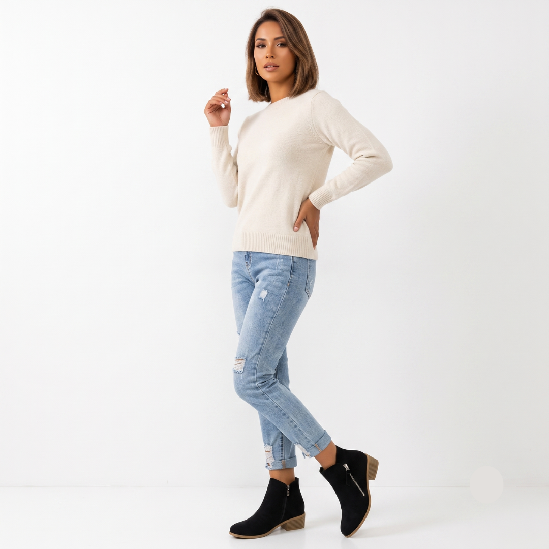 Jimena - Botines Elegantes con Tacón