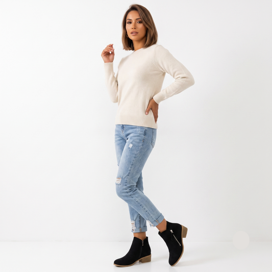 Jimena - Botines Elegantes con Tacón