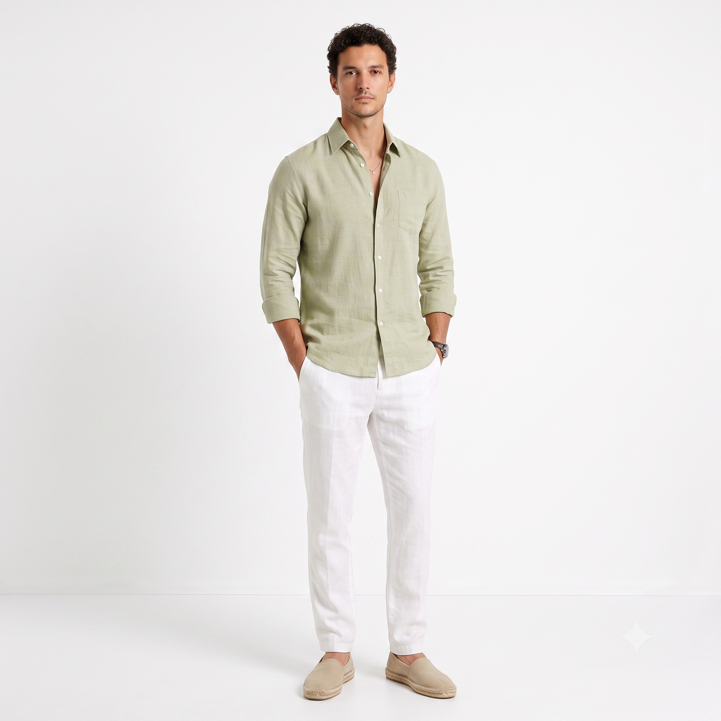 Martín - Camisa de Lino Esencial