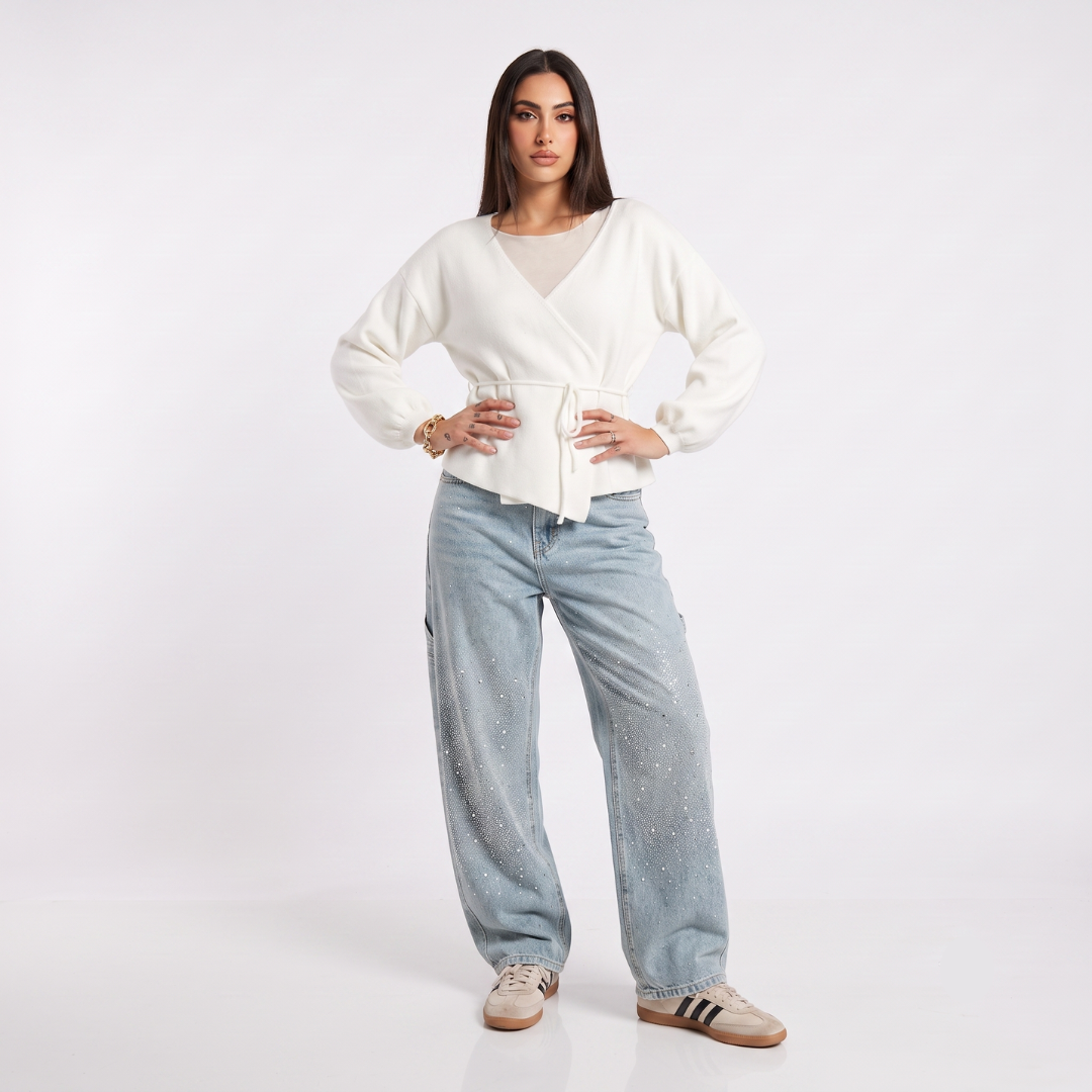 Leticia - Vaqueros Balloon Carpenter Shine Premium