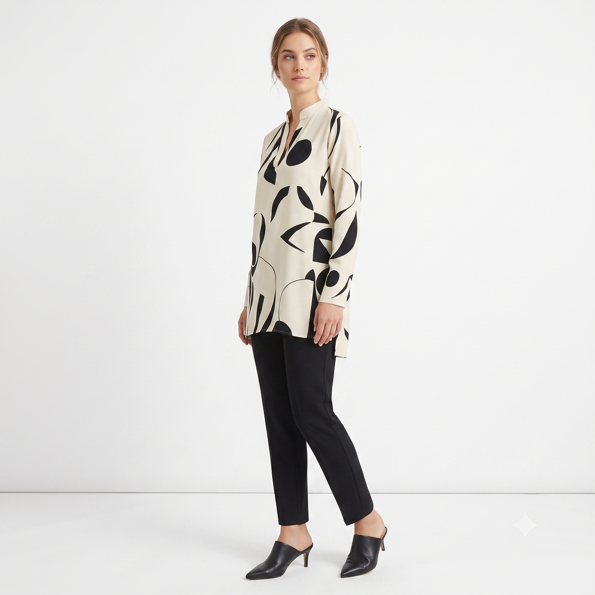 Alejandra - Blusa Abstracta Milán