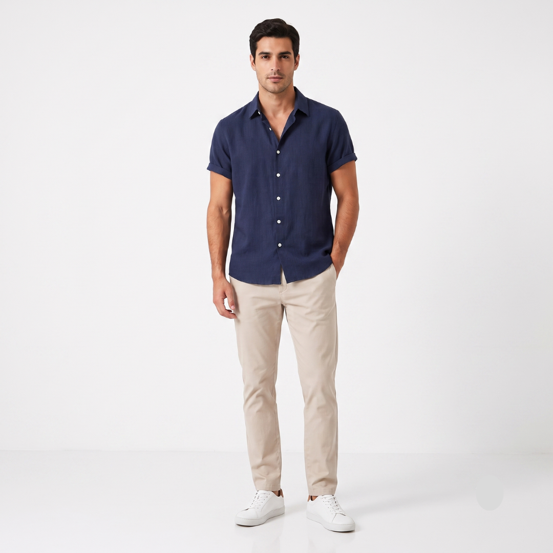 Thiago - Camisa de Lino Fresca