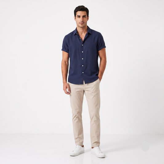 Thiago - Camisa de Lino Fresca