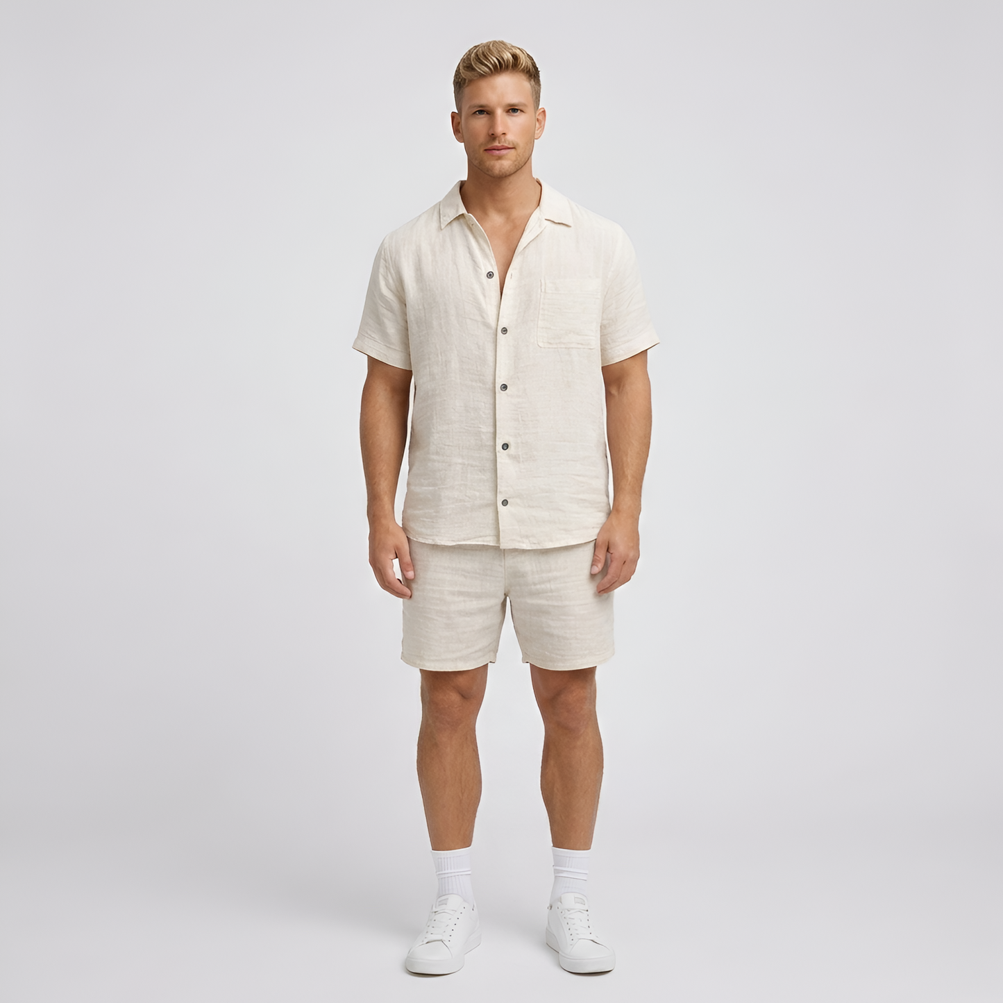 Javier – Conjunto Casual de Lino