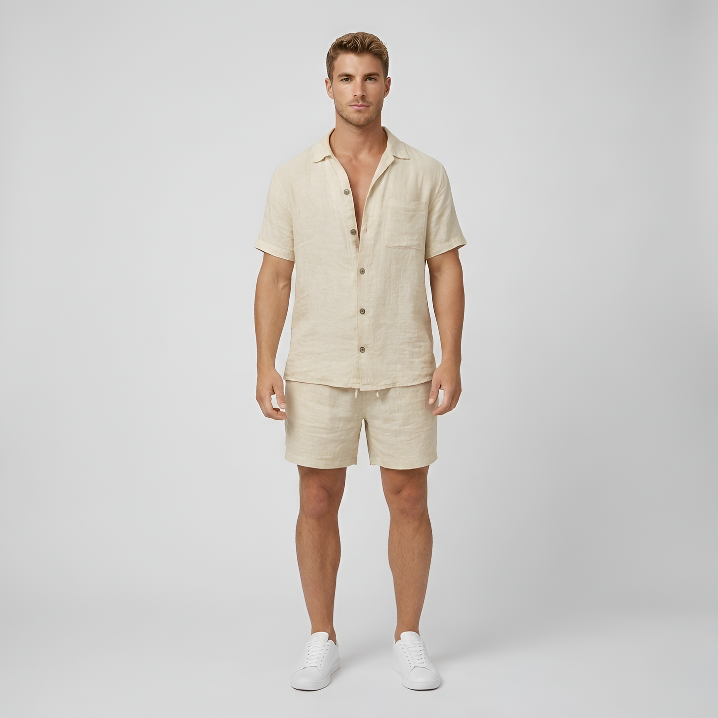 Javier – Conjunto Casual de Lino