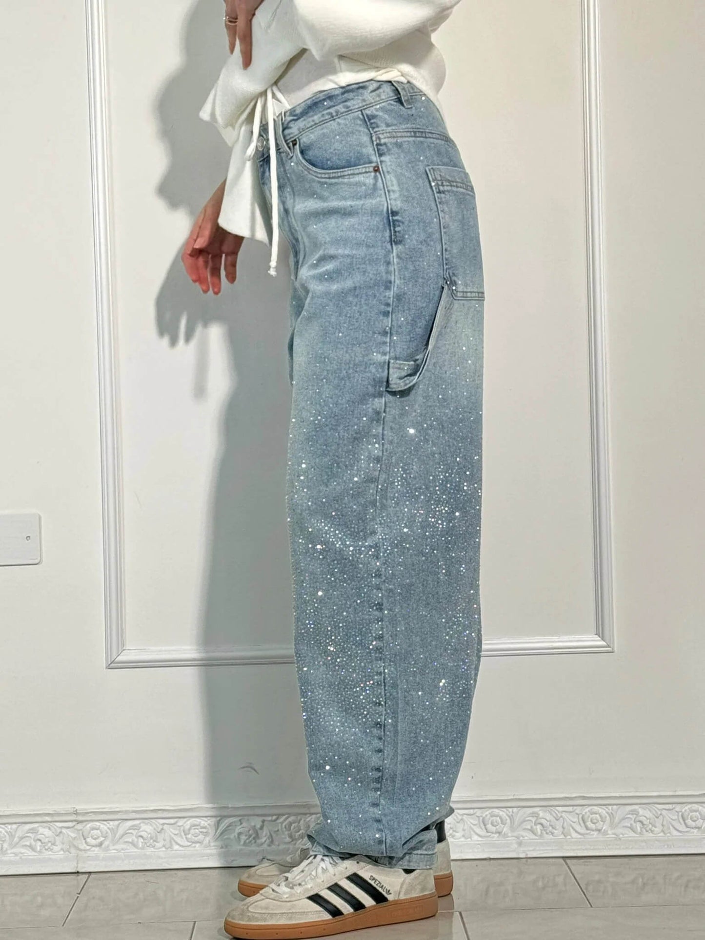 Leticia - Vaqueros Balloon Carpenter Shine Premium