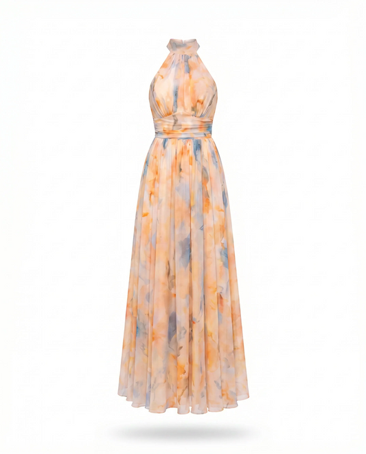 Lucía - Vestido Peach Hour