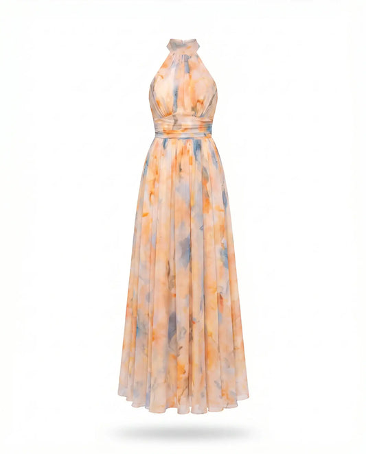 Lucía - Vestido Peach Hour