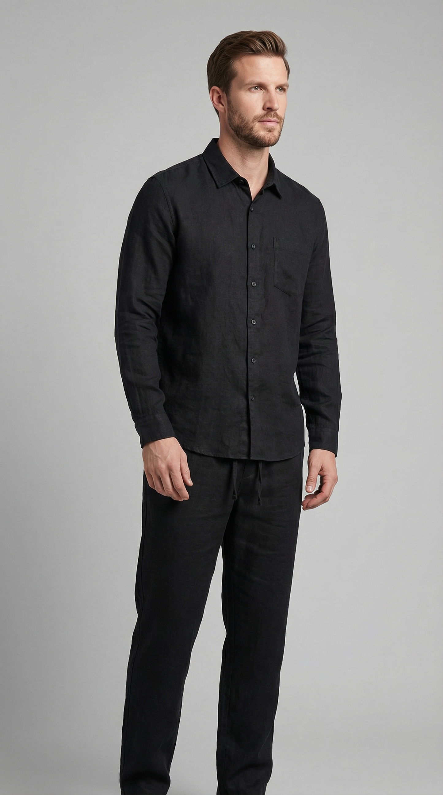 Manuel – Conjunto de Lino Slim Fit