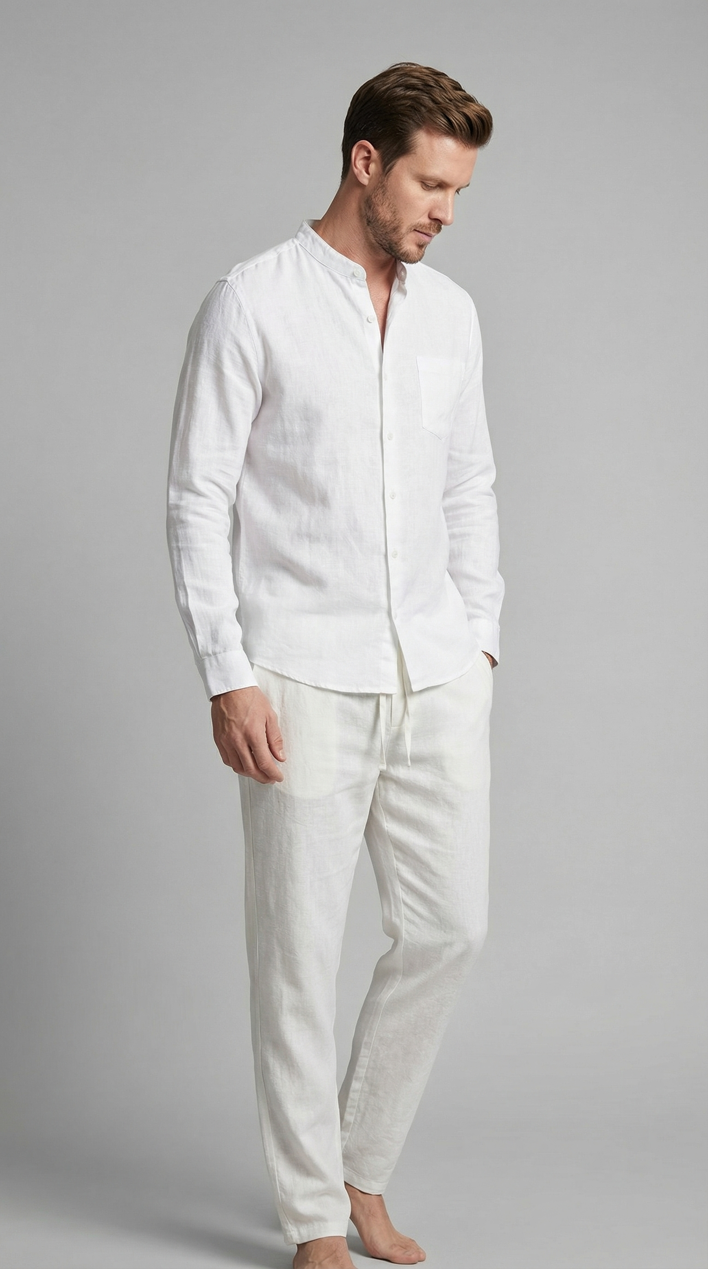 Manuel – Conjunto de Lino Slim Fit