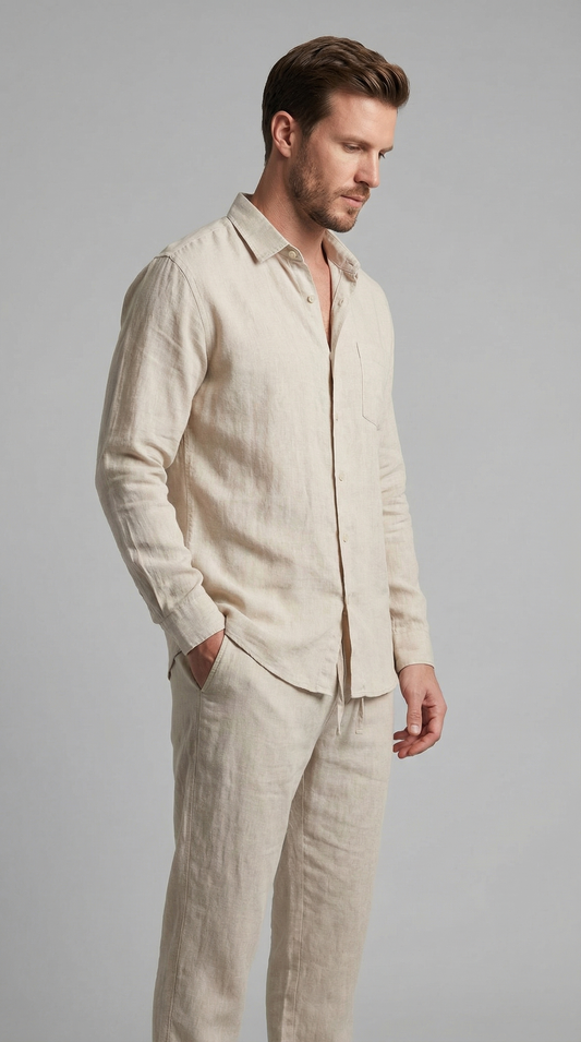 Manuel – Conjunto de Lino Slim Fit