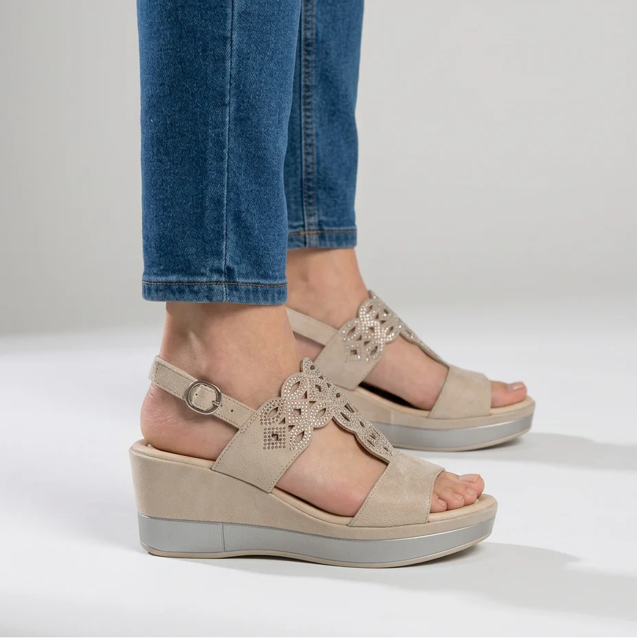 Raquel - Sandalias de cuña