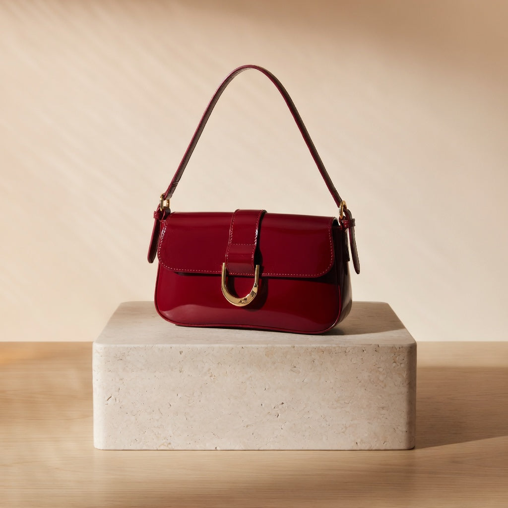 Chloe - Bolso Baguette Lacado