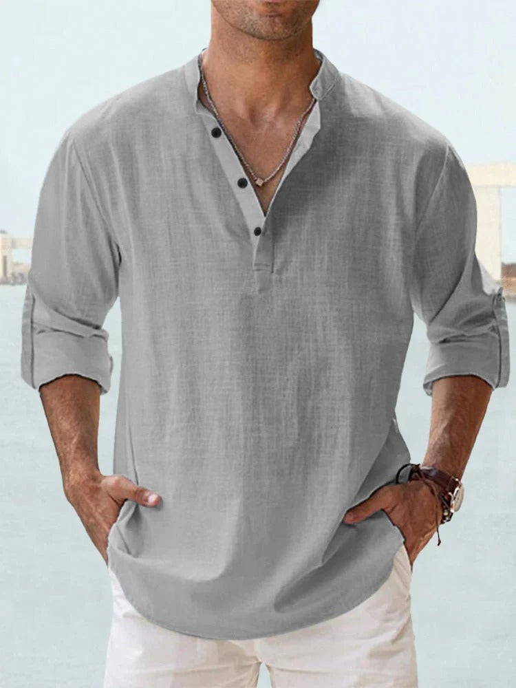 Marcos - Camisa de lino transpirable