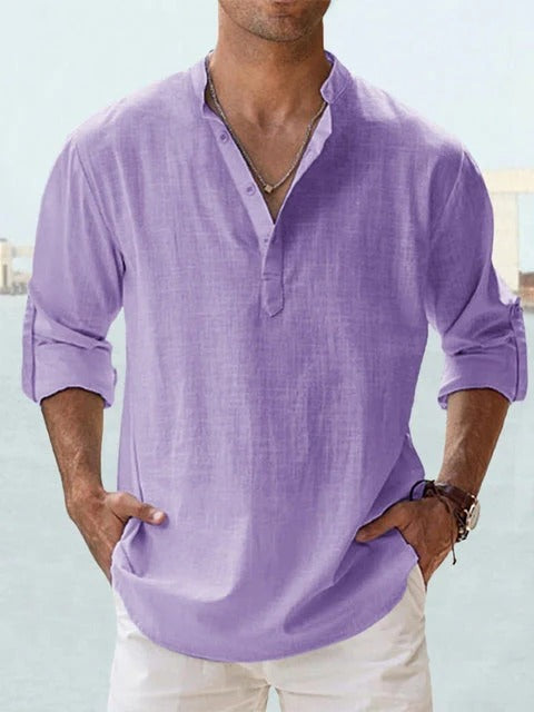 Marcos - Camisa de lino transpirable