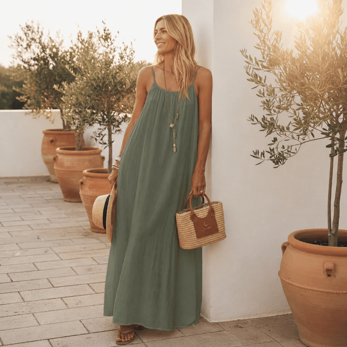 María - Vestido Suelto de Verano