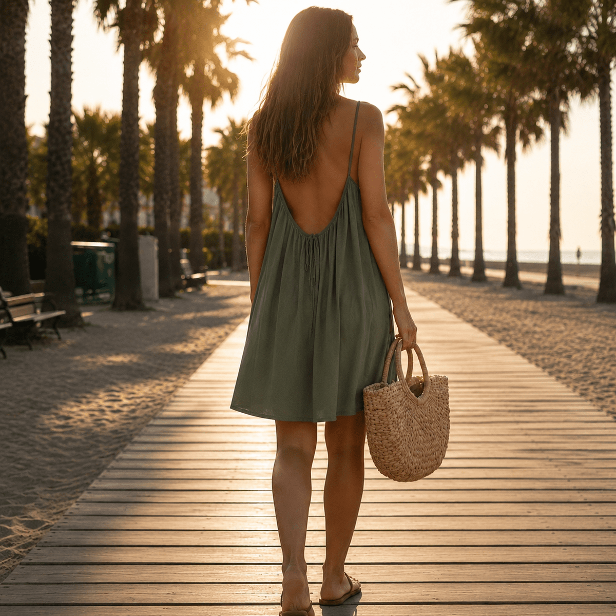 María - Vestido Suelto de Verano