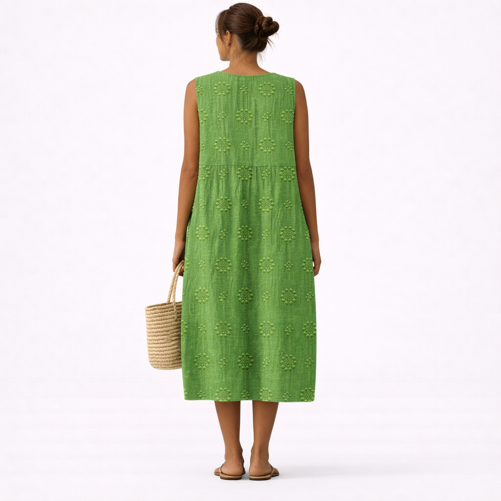 Olivia - Vestido midi ligero para el día