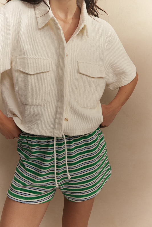 Celia - Blusa estructurada Moon